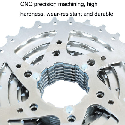 VG SPORTS Bicycle Lightweight Wear -Resistant Flywheel, 8 Speed Highway 11-25T, 8 Speed Highway 11-28T, 8 Speed Mountains 11-32T, 8 Speed Mountains 11-36T, 8 Speed Mountains 11-40T, 8 Speed Mountains 11-42T, 9 Speed Highway 11-25T, 9 Speed Highway 11-2...