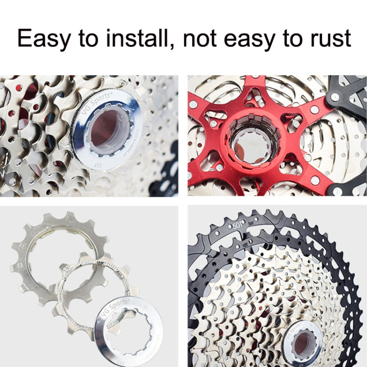 VG Sports Split Mountain Bike Lightweight Cassette Flywheel, Style:, 10 Speed 40T (Silver), 10 Speed 42T (Silver), 11 Speed 40T (Silver), 11 Speed 42T (Silver), 11 Speed 46T (Silver), 11 Sspeed 50T (Silver), 12 Speed 50T (Silver), 9 Speed 42T (Silver)�...