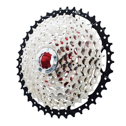 VG Sports Split Mountain Bike Lightweight Cassette Flywheel, Style:, 10 Speed 40T (Silver), 10 Speed 42T (Silver), 11 Speed 40T (Silver), 11 Speed 42T (Silver), 11 Speed 46T (Silver), 11 Sspeed 50T (Silver), 12 Speed 50T (Silver), 9 Speed 42T (Silver)�...