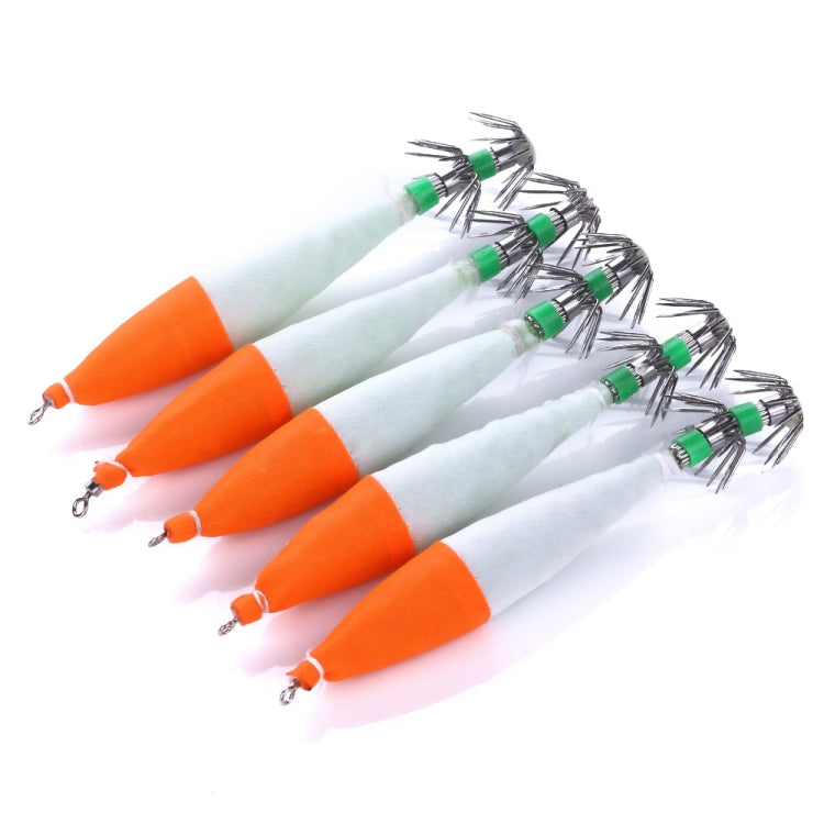 5 PCS / Bag HENGJIA SJ001 Luminous Explosion Squid Hook Deep Sea Fishing Fake Bait, SJ001 (3), SJ001 (4), SJ001 (5), SJ001 (1), SJ001 (2)