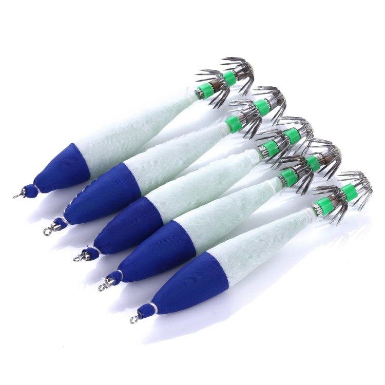 5 PCS / Bag HENGJIA SJ001 Luminous Explosion Squid Hook Deep Sea Fishing Fake Bait, SJ001 (3), SJ001 (4), SJ001 (5), SJ001 (1), SJ001 (2)