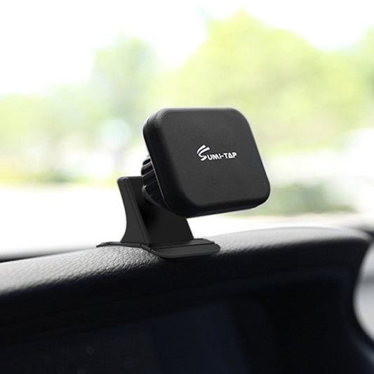 SUMITAP STM-xk565 Car Magnetic Mobile Phone Navigation Bracket Sticky Arc Base, Deep Black Square, Deep Lane Blue Square, Deep Cloudy Gray Square