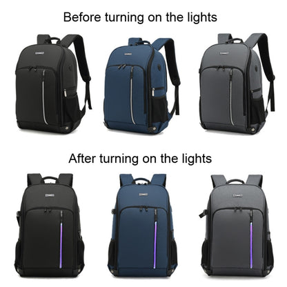 TONO LED Light SLR Digital Camera Backpack With USB Port