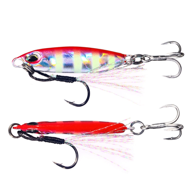 2 PCS HENGJIA Shore Casting Lead Fish Long-distance Casting Sinker Double Hook Lure, 16g, 32g