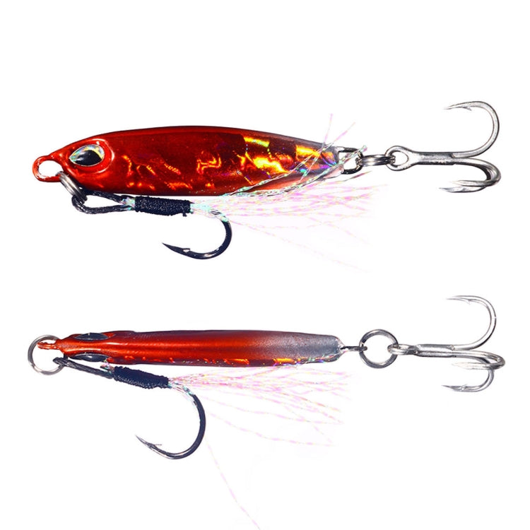 2 PCS HENGJIA Shore Casting Lead Fish Long-distance Casting Sinker Double Hook Lure, 16g, 32g