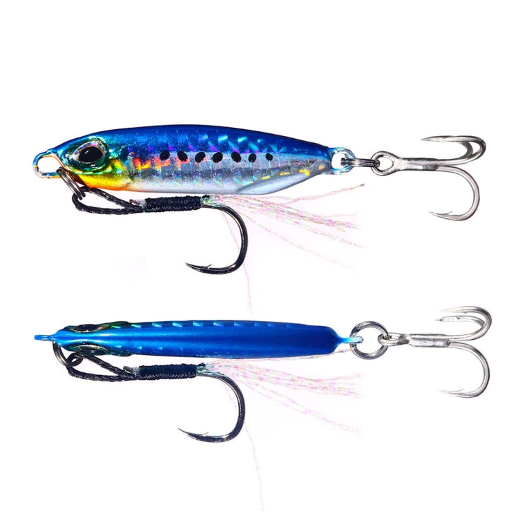2 PCS HENGJIA Shore Casting Lead Fish Long-distance Casting Sinker Double Hook Lure, 16g, 32g