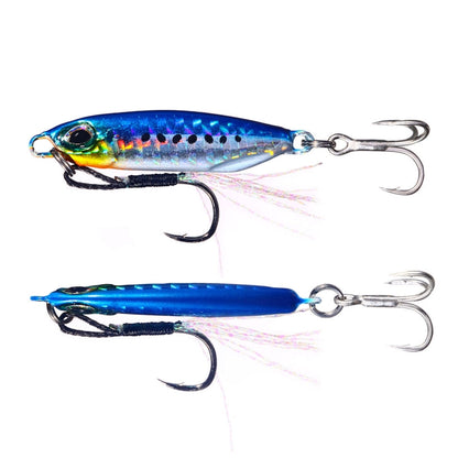 2 PCS HENGJIA Shore Casting Lead Fish Long-distance Casting Sinker Double Hook Lure, 16g, 32g