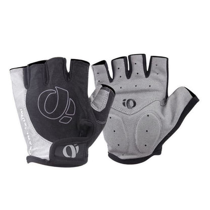 YIZIMI Anti-shock Half-finger Gloves Cycling Silicone Short Finger Gloves, S, M, L, XL