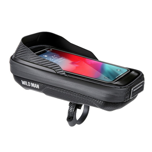 WILD MAN E16 EVA Hard Shell Touch Screen Handlebar Bag Cycling Equipment, E16