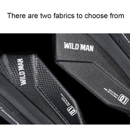 WILD MAN XT1 1L Bicycle EVA Hard Shell Phone Touch Screen Handlebar Bag, XT1(Twill), XT1(Solar)