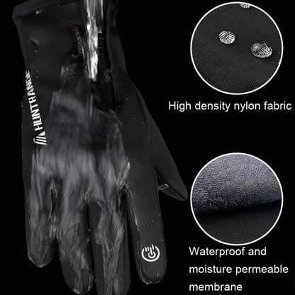 HUNTRANGE A022 Outdoor Waterproof Touch Screen Riding Keep Warm Gloves, S, M, L, XL, XXL