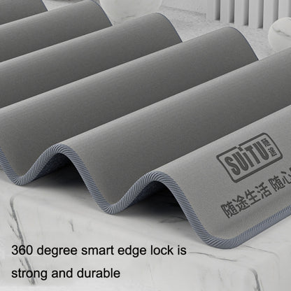 SUITU ST-9000 2pcs Double Suede Car Cleaning Towel Dry Washing Cloth, Size:, 30x40cm, 40x40cm, 35x75cm