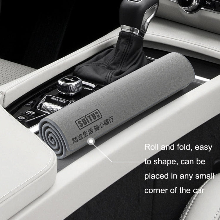 SUITU ST-9000 2pcs Double Suede Car Cleaning Towel Dry Washing Cloth, Size:, 30x40cm, 40x40cm, 35x75cm