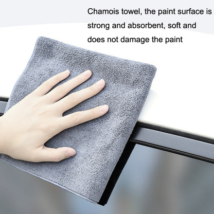 SUITU ST-9000 2pcs Double Suede Car Cleaning Towel Dry Washing Cloth, Size:, 30x40cm, 40x40cm, 35x75cm