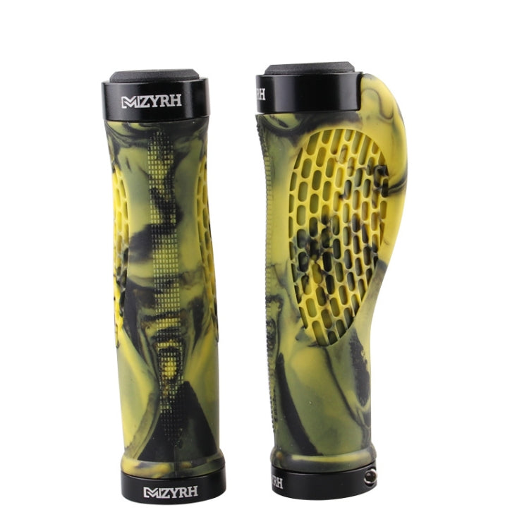 MZYRH 1pair Mountain Bike Bicycle Handlebar Grips Protective Covers, MZYRH Dark Green, MZYRH  Black and Red, MZYRH  Black and White, MZYRH  Black Blue, MZYRH White and Blue, MZYRH Black and Yellow