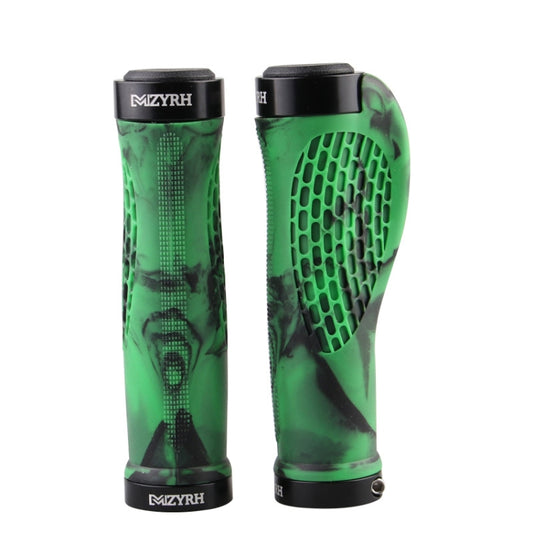 MZYRH 1pair Mountain Bike Bicycle Handlebar Grips Protective Covers, MZYRH Dark Green, MZYRH  Black and Red, MZYRH  Black and White, MZYRH  Black Blue, MZYRH White and Blue, MZYRH Black and Yellow