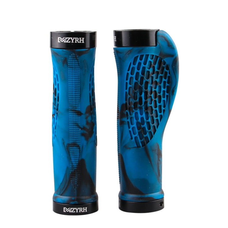 MZYRH 1pair Mountain Bike Bicycle Handlebar Grips Protective Covers, MZYRH Dark Green, MZYRH  Black and Red, MZYRH  Black and White, MZYRH  Black Blue, MZYRH White and Blue, MZYRH Black and Yellow