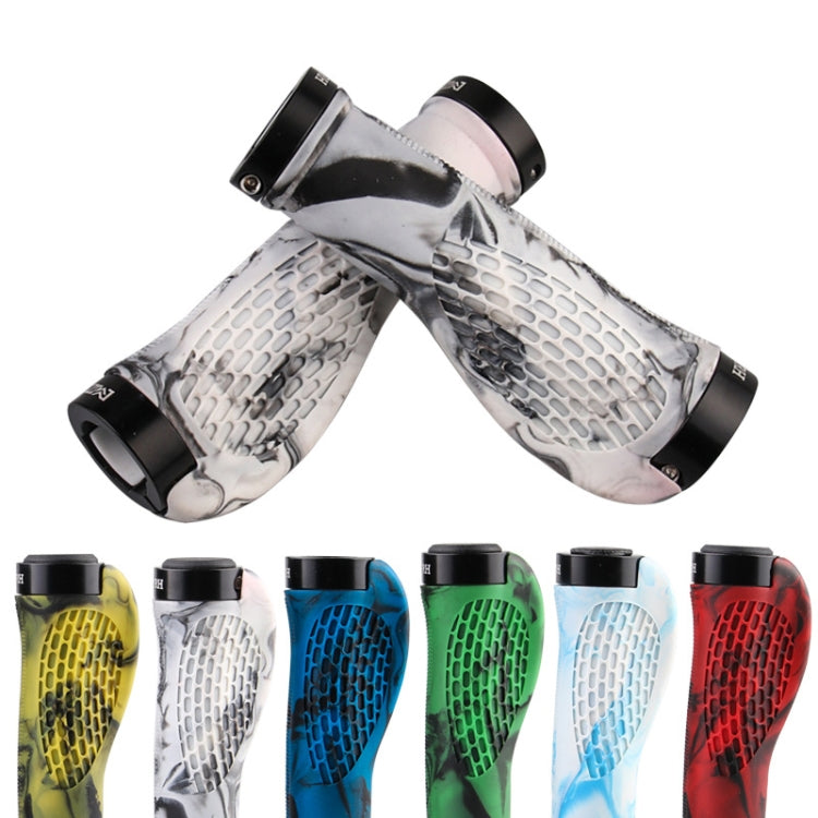 MZYRH 1pair Mountain Bike Bicycle Handlebar Grips Protective Covers, MZYRH Dark Green, MZYRH  Black and Red, MZYRH  Black and White, MZYRH  Black Blue, MZYRH White and Blue, MZYRH Black and Yellow