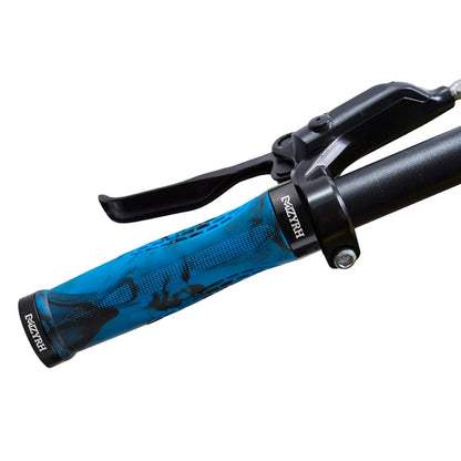 MZYRH 1pair Mountain Bike Bicycle Handlebar Grips Protective Covers, MZYRH Dark Green, MZYRH  Black and Red, MZYRH  Black and White, MZYRH  Black Blue, MZYRH White and Blue, MZYRH Black and Yellow