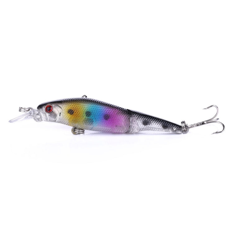 HENGJIA JM010 9cm 7g 2 Sections Bionic Bait With Beads Diving Mino Fake Bait, JM010 9cm 7g 3, JM010 9cm 7g 4, JM010 9cm 7g 5, JM010 9cm 7g 6, JM010 9cm 7g 7, JM010 9cm 7g 8, JM010 9cm 7g 1, JM010 9cm 7g 2