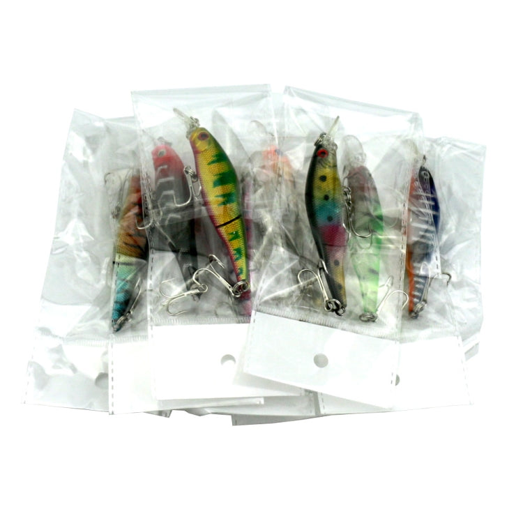 HENGJIA JM010 9cm 7g 2 Sections Bionic Bait With Beads Diving Mino Fake Bait, JM010 9cm 7g 3, JM010 9cm 7g 4, JM010 9cm 7g 5, JM010 9cm 7g 6, JM010 9cm 7g 7, JM010 9cm 7g 8, JM010 9cm 7g 1, JM010 9cm 7g 2