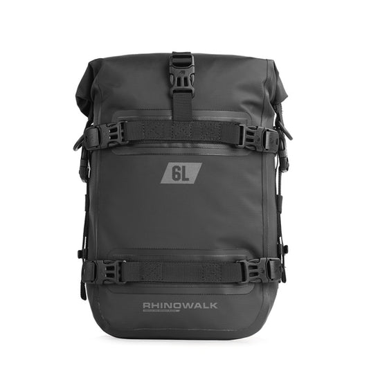 Rhinowalk MT2206 6L Waterproof Motorcycle Bumper Bag Outdoor Riding Bag, 6L(Black), 6L(Green)