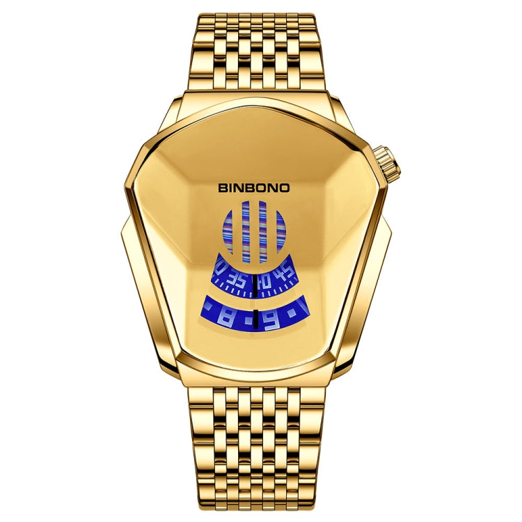 BINBOND Locomotive Concept Steel Belt Watch Men Live Black Technology Watch, Steel Belt Black Stee Blue Face, Steel Belt Black Steel White Face, Steel Belt White Steel Blue Face, Steel Belt White Steel White Face, Steel Belt Blue Steel Blue Face�������...