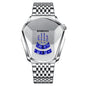 BINBOND Locomotive Concept Steel Belt Watch Men Live Black Technology Watch, Steel Belt Black Stee Blue Face, Steel Belt Black Steel White Face, Steel Belt White Steel Blue Face, Steel Belt White Steel White Face, Steel Belt Blue Steel Blue Face�������...