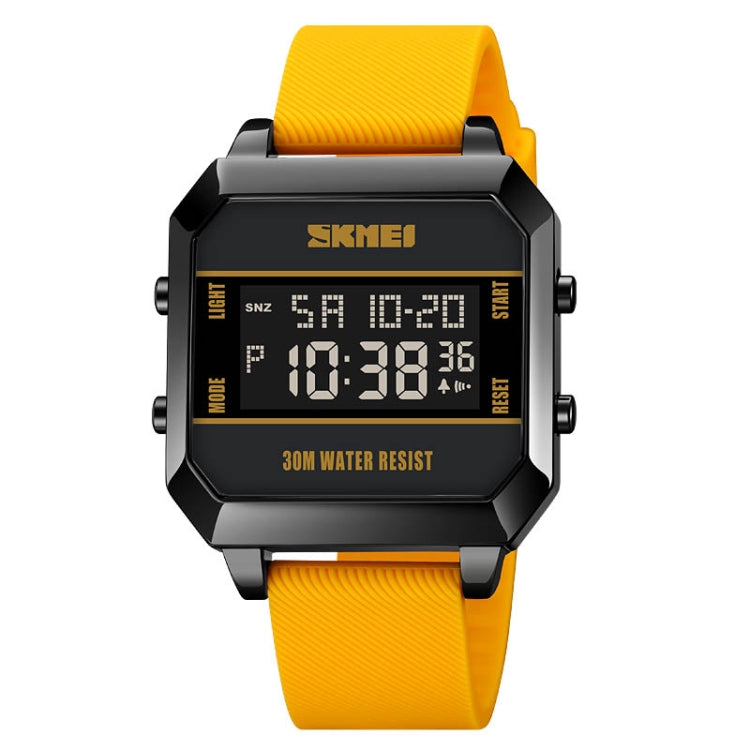 SKMEI 1848 Fashion Multifunctional Student Sports Waterproof Men Watch, 1848(Black), 1848(Yellow), 1848(Red)