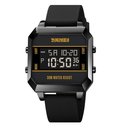SKMEI 1848 Fashion Multifunctional Student Sports Waterproof Men Watch, 1848(Black), 1848(Yellow), 1848(Red)
