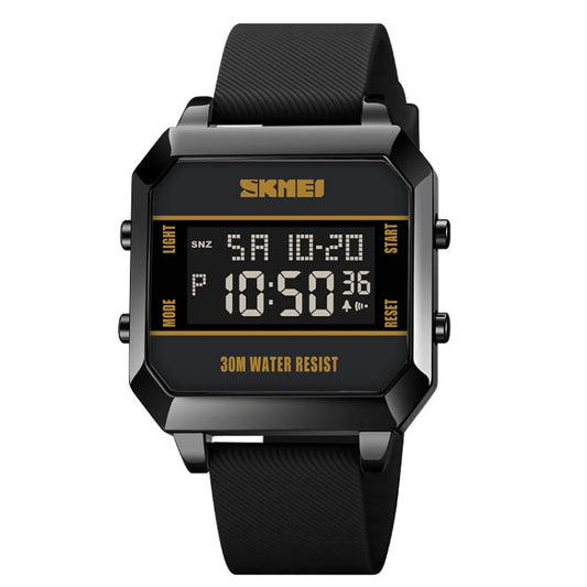 SKMEI 1848 Fashion Multifunctional Student Sports Waterproof Men Watch, 1848(Black), 1848(Yellow), 1848(Red)