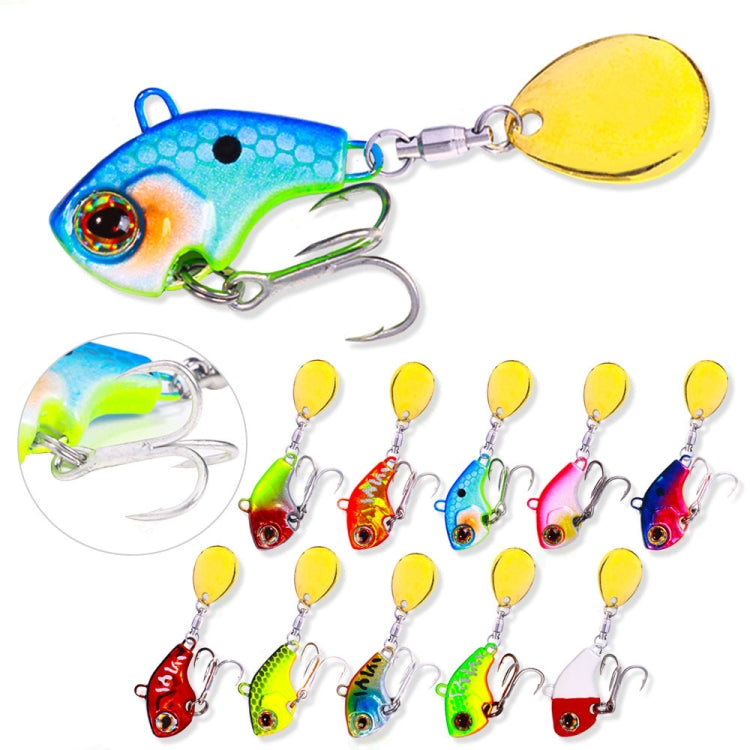 HENGJIA VIB035 Small Whirlwind Sequins Fake Bait Sinking Water VIB Lure, 9g, 13g, 16g, 22g