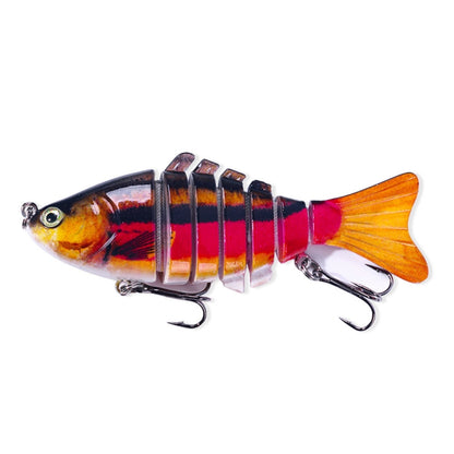 HENGJIA JM062 7 Section Fish Fake Lures VIB Minnow Fishing Lures, JM062 (3), JM062 (14), JM062 (4), JM062 (5), JM062 (6), JM062 (7), JM062 (8), JM062 (9), JM062 (10), JM062 (11), JM062 (1), JM062 (12), JM062 (2), JM062 (13)