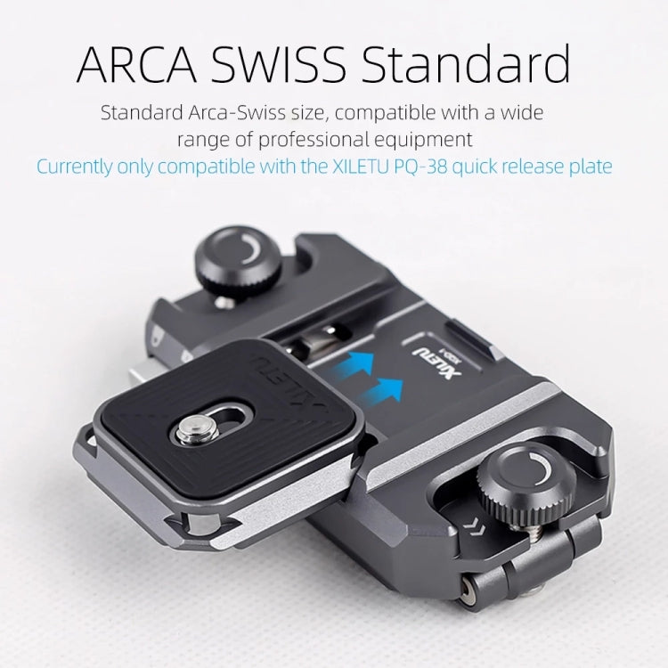 XILETU DSLR Camera Gimbal Arca Swiss Quick Release Plate Clamp,Spec: