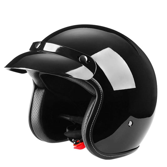 BYB 701 All Seasons Retro Motorcycle Helmet, M, L, XL, XXL