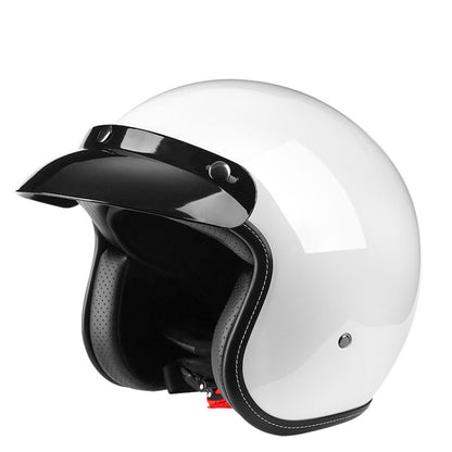 BYB 701 All Seasons Retro Motorcycle Helmet, M, L, XL, XXL