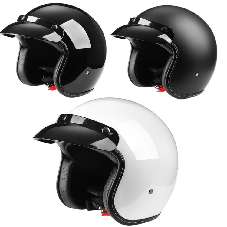BYB 701 All Seasons Retro Motorcycle Helmet, M, L, XL, XXL