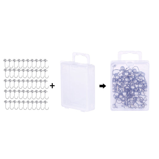 Lead Head Hook Fishing Gear Lua Anti-drop Hooks, HENGJIA JI035 50pcs 1g, HENGJIA JI035 40pcs 1.5g, HENGJIA JI035 30pcs 2g, HENGJIA JI035 20pcs 3.5g, HENGJIA JI035 15pcs 5g, HENGJIA JI035 10pcs 7g, HENGJIA JI035 8pcs 10g, HENGJIA JI035 6pcs 14g���������...