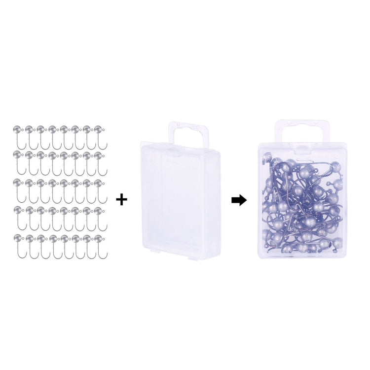 Lead Head Hook Fishing Gear Lua Anti-drop Hooks, HENGJIA JI035 50pcs 1g, HENGJIA JI035 40pcs 1.5g, HENGJIA JI035 30pcs 2g, HENGJIA JI035 20pcs 3.5g, HENGJIA JI035 15pcs 5g, HENGJIA JI035 10pcs 7g, HENGJIA JI035 8pcs 10g, HENGJIA JI035 6pcs 14g���������...