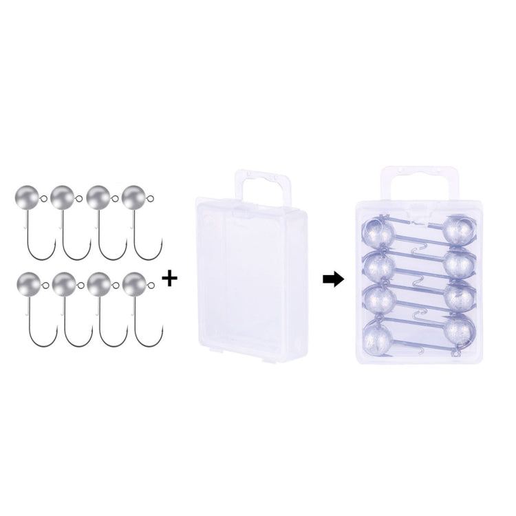 Lead Head Hook Fishing Gear Lua Anti-drop Hooks, HENGJIA JI035 50pcs 1g, HENGJIA JI035 40pcs 1.5g, HENGJIA JI035 30pcs 2g, HENGJIA JI035 20pcs 3.5g, HENGJIA JI035 15pcs 5g, HENGJIA JI035 10pcs 7g, HENGJIA JI035 8pcs 10g, HENGJIA JI035 6pcs 14g���������...