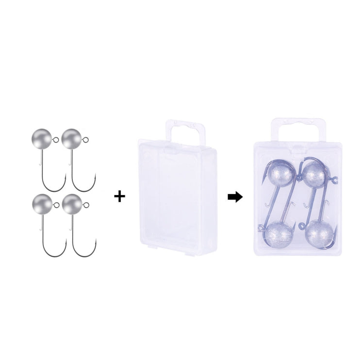 Lead Head Hook Fishing Gear Lua Anti-drop Hooks, HENGJIA JI035 50pcs 1g, HENGJIA JI035 40pcs 1.5g, HENGJIA JI035 30pcs 2g, HENGJIA JI035 20pcs 3.5g, HENGJIA JI035 15pcs 5g, HENGJIA JI035 10pcs 7g, HENGJIA JI035 8pcs 10g, HENGJIA JI035 6pcs 14g���������...