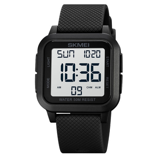 SKMEI 1894 Square Sports Waterproof Student Simple Multifunctional Luminous Watch, 1894
