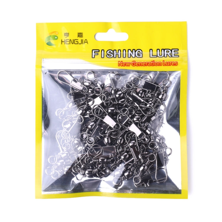 HENGJIA SS007 50pcs/bag B-pin Connector 8 Shape Swivel Loop Accessories, 1/0+5B (60mm), 2/0+5B (57mm), 3/0+6B (67mm), 4/0+6B (70mm), 5/0+6B (78mm), 1+5B (56mm), 2+4B (49mm), 3+4B (49mm), 4+4B (45mm), 5+3B (42mm), 6+3B (41mm), 7+3B (39mm), 8+2B (34mm)��...