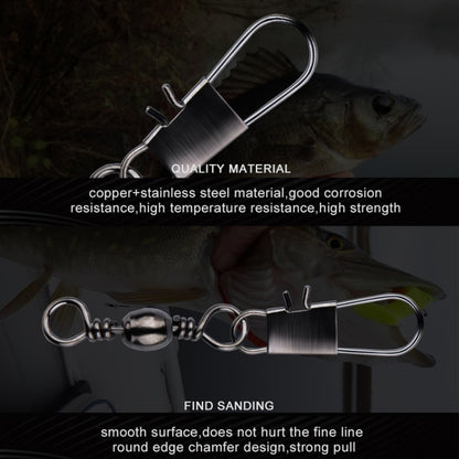 HENGJIA SS007 50pcs/bag B-pin Connector 8 Shape Swivel Loop Accessories, 1/0+5B (60mm), 2/0+5B (57mm), 3/0+6B (67mm), 4/0+6B (70mm), 5/0+6B (78mm), 1+5B (56mm), 2+4B (49mm), 3+4B (49mm), 4+4B (45mm), 5+3B (42mm), 6+3B (41mm), 7+3B (39mm), 8+2B (34mm)��...