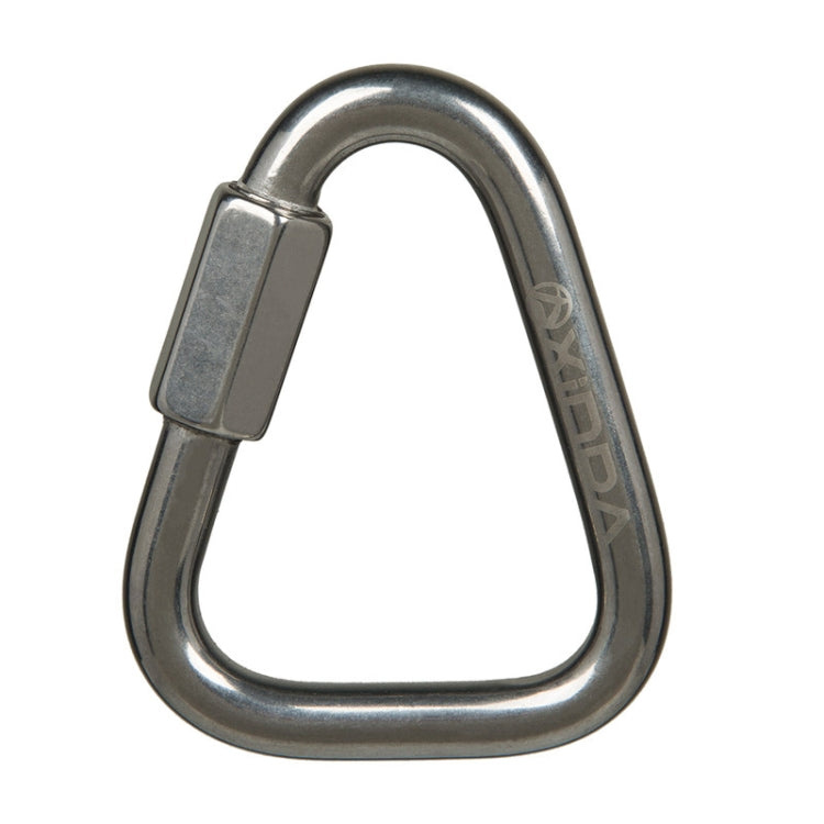 Xinda Stainless Steel Triangle Connecting Ring Meilong Lock Rock Climbing Equipment, 6mm, 8mm, 10mm