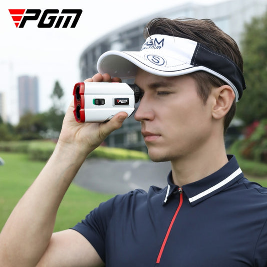 PGM JQ015 IP54 Waterproof Golf Laser Distance Meter Telescope, Measuring Distance: 400m, Measuring Distance: 600m(White)