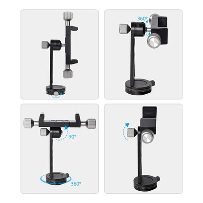 Cimapro Rotating Mobile Phone Clip Live Tripod Photography Stand