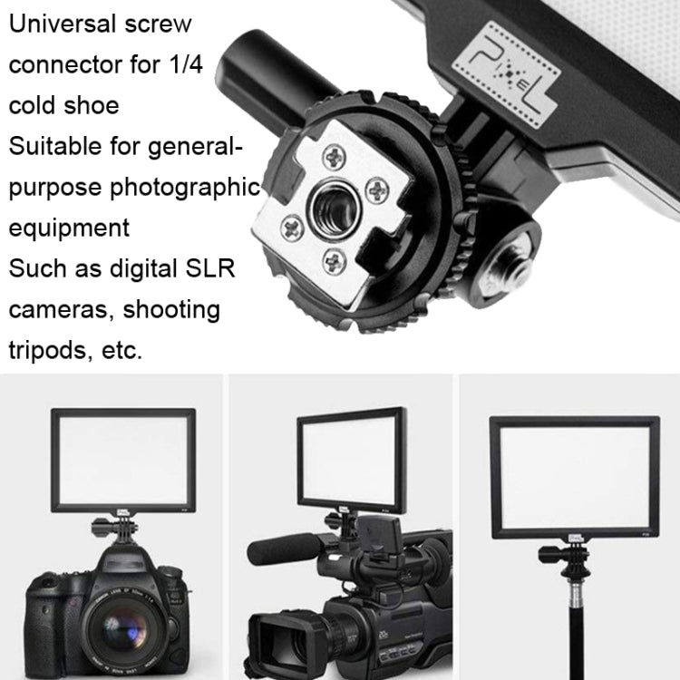 Pixel P50 Dual Color Temperature Flat Panel Fill Light 45W Soft Outdoor Shooting Fill Light For Straight Photography