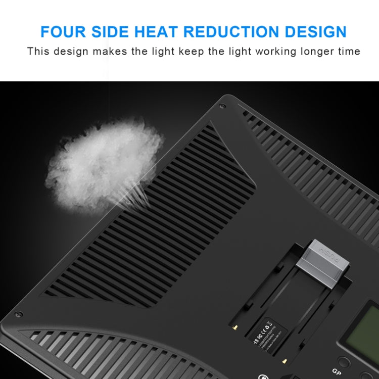 Pixel P50 Dual Color Temperature Flat Panel Fill Light 45W Soft Outdoor Shooting Fill Light For Straight Photography