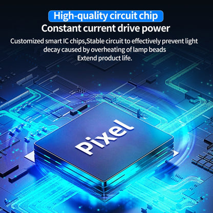 Pixel P80 60W 2600-10000K 542 LEDs Photography Fill Light Support Mobile APP Remote Control
